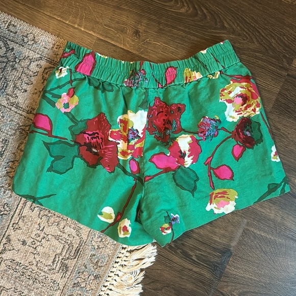 J Crew Floral Shorts - Picture 2 of 3